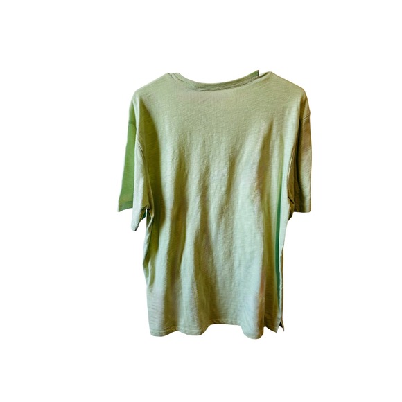 GAP Mens Slub Pocket Tee T-Shirt Mint Green‎ Casual Short Sleeve New - Picture 2 of 3